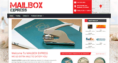 Desktop Screenshot of mailbox-express.com